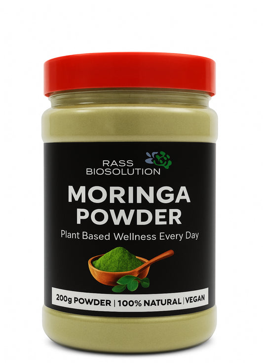 Moringa Powder (200g) – 100% Natural Superfood | Boost Growth & Wellness
