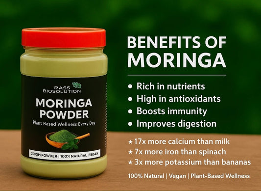 Moringa Powder (200g) – 100% Natural Superfood | Boost Growth & Wellness